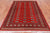 Red 5' 5" X 7' 10" Silky Bokhara Handmade Wool Rug - Q24643