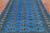Blue 5' 6" X 7' 11" Silky Bokhara Handmade Wool Rug - Q24644