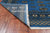 Blue 5' 6" X 7' 11" Silky Bokhara Handmade Wool Rug - Q24644