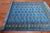 Blue 5' 6" X 7' 11" Silky Bokhara Handmade Wool Rug - Q24644