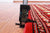 Red 5' 7" X 8' 1" Silky Bokhara Handmade Wool Rug - Q24645