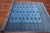 Blue 5' 7" X 7' 10" Silky Bokhara Handmade Wool Rug - Q24647