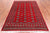 Red 5' 7" X 8' 2" Silky Bokhara Hand Knotted Wool Rug - Q24648