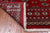 Red 5' 7" X 8' 2" Silky Bokhara Hand Knotted Wool Rug - Q24648