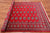 Red 5' 7" X 8' 2" Silky Bokhara Hand Knotted Wool Rug - Q24648