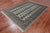 Grey 5' 7" X 7' 10" Silky Bokhara Handmade Wool Rug - Q24651