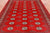 Red 5' 6" X 7' 10" Silky Bokhara Hand-Knotted Wool Rug - Q24652