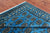 Blue 5' 6" X 8' 2" Silky Bokhara Hand Knotted Wool Rug - Q24653