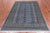 Blue 5' 7" X 7' 10" Silky Bokhara Handmade Wool Rug - Q24654