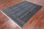 Blue 5' 7" X 7' 10" Silky Bokhara Handmade Wool Rug - Q24654