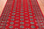Red 5' 8" X 8' 2" Silky Bokhara Handmade Wool Rug - Q24656
