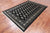 Black 5' 6" X 7' 10" Silky Bokhara Hand Knotted Wool Rug - Q24657