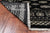 Black 5' 6" X 7' 10" Silky Bokhara Hand Knotted Wool Rug - Q24657