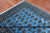 Blue 5' 8" X 8' 2" Silky Bokhara Handmade Wool Rug - Q24659