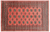 Rust 5' 7" X 8' 4" Silky Bokhara Hand Knotted Wool Rug - Q24660