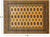 Gold 5' 7" X 7' 10" Silky Bokhara Handmade Wool Rug - Q24663