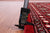 Red 5' 6" X 7' 10" Silky Bokhara Hand Knotted Wool Rug - Q24674