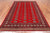 Red 6' 2" X 9' 0" Silky Bokhara Hand Knotted Wool Rug - Q24675