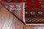 Red 6' 2" X 9' 0" Silky Bokhara Hand Knotted Wool Rug - Q24675