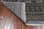 Grey 6' 1" X 9' 2" Silky Bokhara Handmade Wool Rug - Q24676