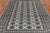 Grey 6' 1" X 9' 2" Silky Bokhara Handmade Wool Rug - Q24676