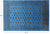 Blue 6' 1" X 8' 11" Silky Bokhara Hand-Knotted Wool Rug - Q24677