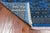 Blue 6' 1" X 8' 11" Silky Bokhara Hand-Knotted Wool Rug - Q24677