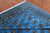 Blue 6' 1" X 8' 11" Silky Bokhara Hand-Knotted Wool Rug - Q24677