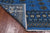Blue 6' 1" X 8' 9" Silky Bokhara Hand Knotted Wool Rug - Q24679