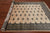 Beige 6' 2" X 9' 1" Silky Bokhara Hand Knotted Wool Rug - Q24680