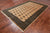 Beige 6' 2" X 9' 1" Silky Bokhara Hand Knotted Wool Rug - Q24680