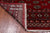 Red 6' 2" X 8' 9" Silky Bokhara Hand-Knotted Wool Rug - Q24681