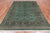 Green 6' 0" X 8' 8" Silky Bokhara Handmade Wool Rug - Q24682