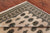 Ivory 6' 0" X 8' 8" Silky Bokhara Hand Knotted Wool Rug - Q24684
