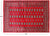 Red 6' 2" X 8' 8" Silky Bokhara Hand Knotted Wool Rug - Q24688