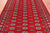 Red 6' 2" X 8' 8" Silky Bokhara Hand Knotted Wool Rug - Q24688