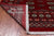 Red 6' 2" X 8' 8" Silky Bokhara Hand Knotted Wool Rug - Q24688