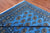 Blue 6' 1" X 8' 11" Silky Bokhara Hand Knotted Wool Rug - Q24689