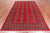 Red 6' 2" X 9' 5" Silky Bokhara Hand-Knotted Wool Rug - Q24690
