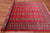Red 6' 2" X 9' 5" Silky Bokhara Hand-Knotted Wool Rug - Q24690