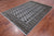 Grey 6' 2" X 8' 7" Silky Bokhara Hand Knotted Wool Rug - Q24691