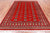 Red 6' 1" X 8' 9" Silky Bokhara Handmade Wool Rug - Q24697