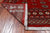 Red 6' 1" X 8' 9" Silky Bokhara Handmade Wool Rug - Q24697
