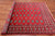Red 6' 1" X 8' 10" Silky Bokhara Hand-Knotted Wool Rug - Q24698