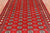 Red 6' 0" X 9' 1" Silky Bokhara Handmade Wool Rug - Q24701
