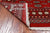 Red 6' 0" X 9' 1" Silky Bokhara Handmade Wool Rug - Q24701