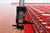 Red 6' 0" X 9' 1" Silky Bokhara Handmade Wool Rug - Q24701