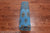 Blue 6' 0" X 8' 10" Silky Bokhara Hand-Knotted Wool Rug - Q24704