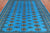 Blue 6' 0" X 8' 10" Silky Bokhara Hand-Knotted Wool Rug - Q24704