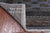 Grey 6' 4" X 9' 6" Silky Bokhara Handmade Wool Rug - Q24710